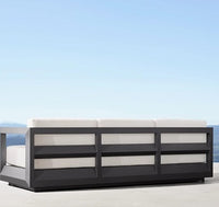 Premium aluminum furniture set for terrace/garden/balcony, model DUBAI