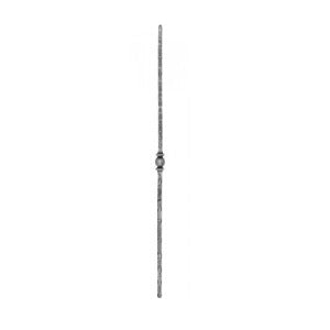 Zierstab (Stützstab) 02-098, mit geprägter Kanten 12x12 mm