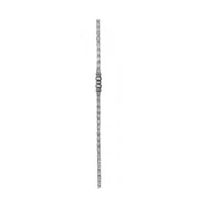 Starting rod 03-033, support rod 25x25 mm, with double ball