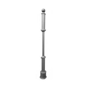 Starting rod 03-240, support rod, 40x40 mm