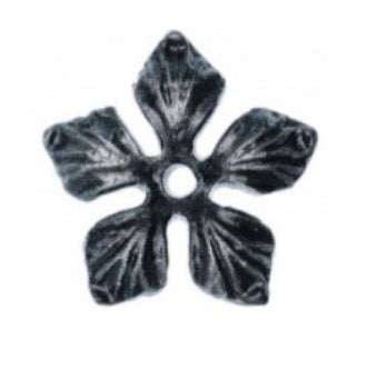 Schmiedeeisernes Blume 06-009, x4mm
