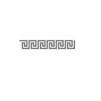 Cinture ornamentali in fusione, modello greco, lamiera 10-167 / 120/2