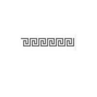 Cinture ornamentali in fusione, modello greco, lamiera 10-167 / 40