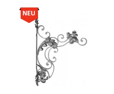 Wrought iron console, 10-400, 16x8mm