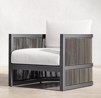 Premium-Möbel Set aus Aluminium, für Terrasse/Garten/Balkon, Modell BARI
