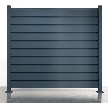 Pannello per recinzione metallica in alluminio, con barre in alluminio, modello Sfinx PG50