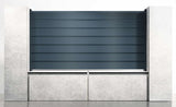 Aluminum metal fence panel, Sfinx model, aluminum PG51_Sfinx