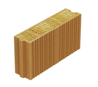 Brick EVOCERAMIC 12 VB, mattone isolante con lana di basalto, 460/120/238 mm