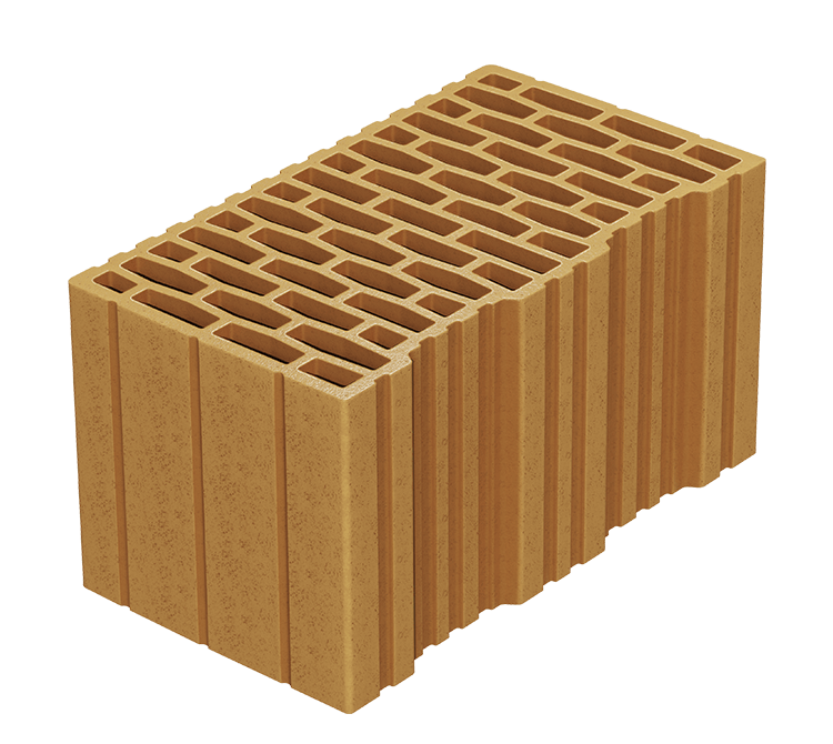 Brick EVOCERAMIC 44, mattone per murature portanti e non portanti, 240/440/238 mm